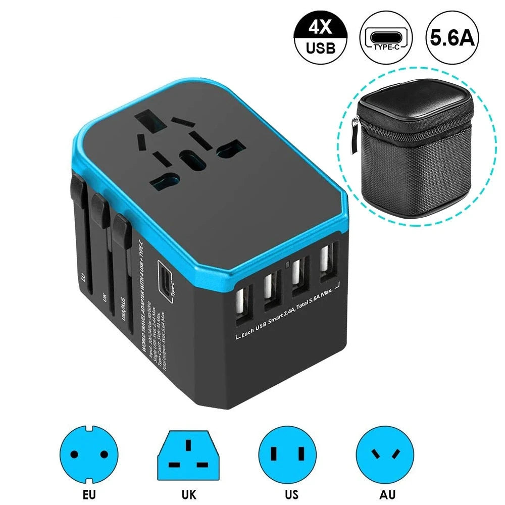 2000W Universal Travel Charger Adapter