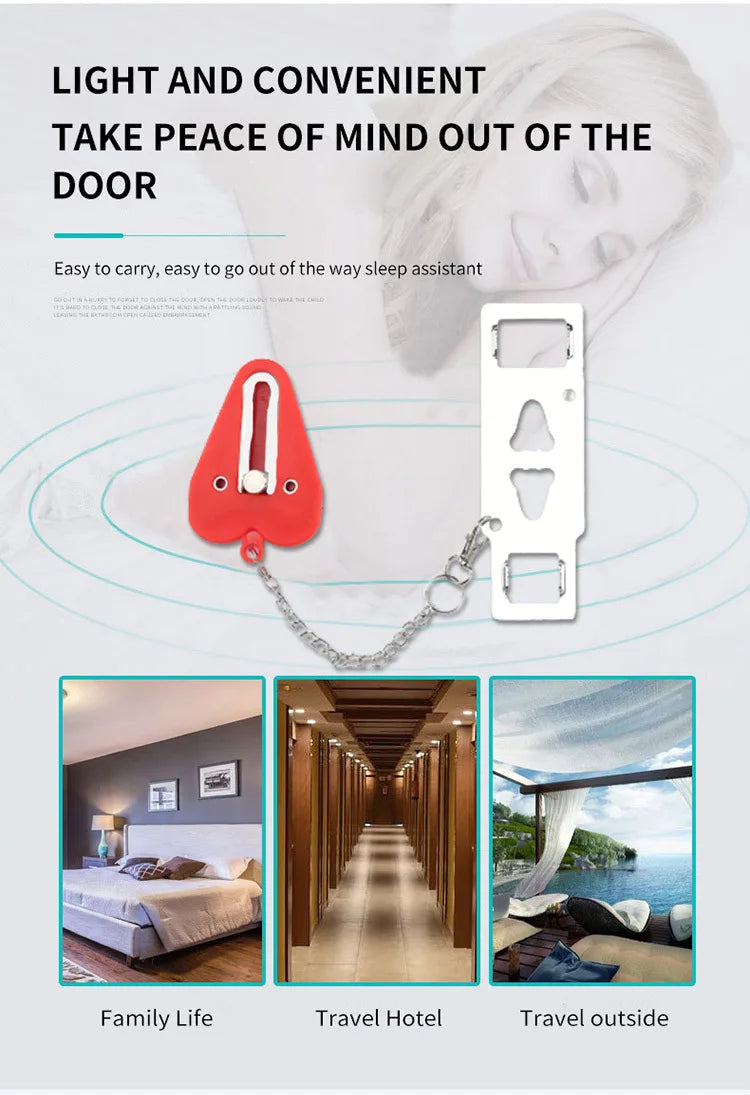 Portable Travel Door Lock